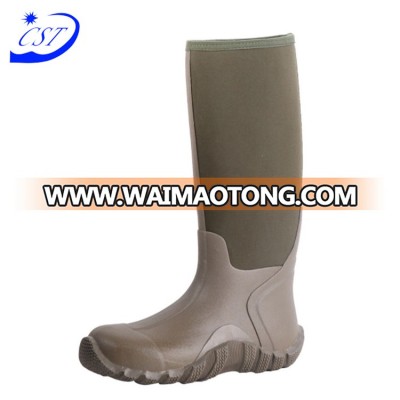 Many Years Factory camo rubber hunting boots waterproof