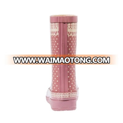 China baby girl rain boot