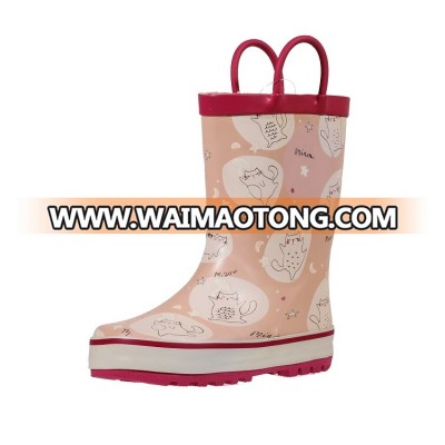 monogrammed fashion children pvc shoe covers