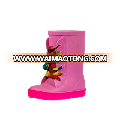 Waterproof customize child rain boot