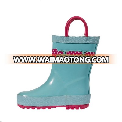 Raining use child pvc newborn baby shoes boot rubber shoes