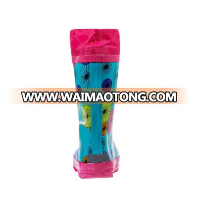 new style plastic half wellington boots cover for children