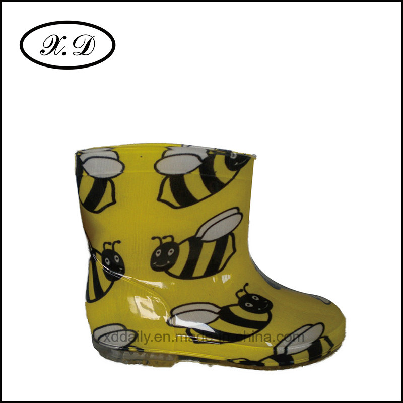 Fashion Rain Boots PVC Boots for Kid′s