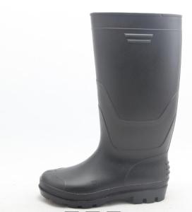 PVC Safety Boot with Colorful Outsole Sn1661